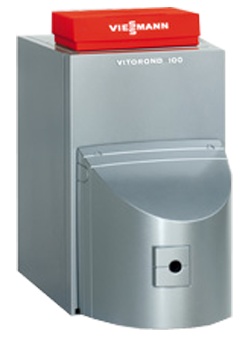 VITOROND 100 (18-63 кВт) с горелкой и автоматикой. Viessmann Vitorond 100 (27 кВт), с Vitotronic 100, тип KC4B, с газовой горелкой Vitoflame 200