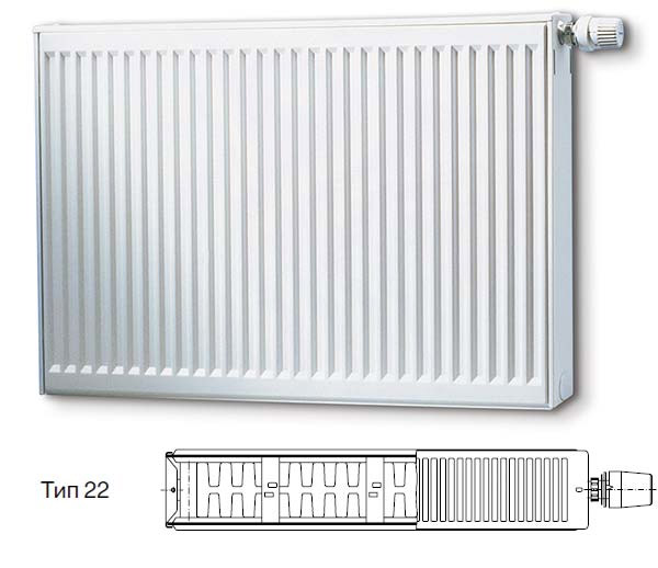 Logatrend K-Profil тип 22. Радиатор K-Profil 22/900/1000