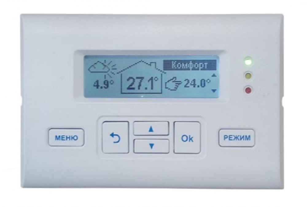 Системы управления  GSM и WIFI. ZONT МЛ-732 Панель управления