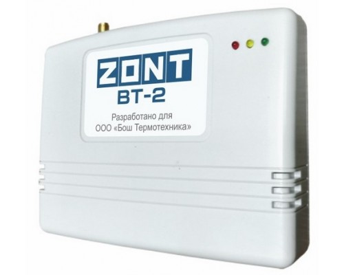 Системы управления  GSM и WIFI. Блок управления ZONT BT-2 GSM