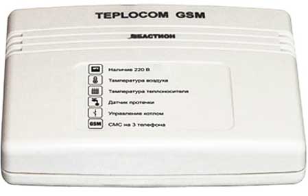 Системы управления  GSM и WIFI. Теплоинформатор TEPLOCOM GSM