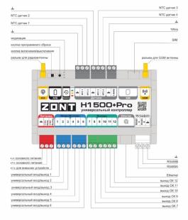 Контроллер ZONT H-1500+ PRO 