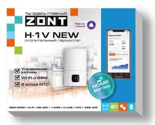 ZONT H-1V new WiFi/GSM-термостат
